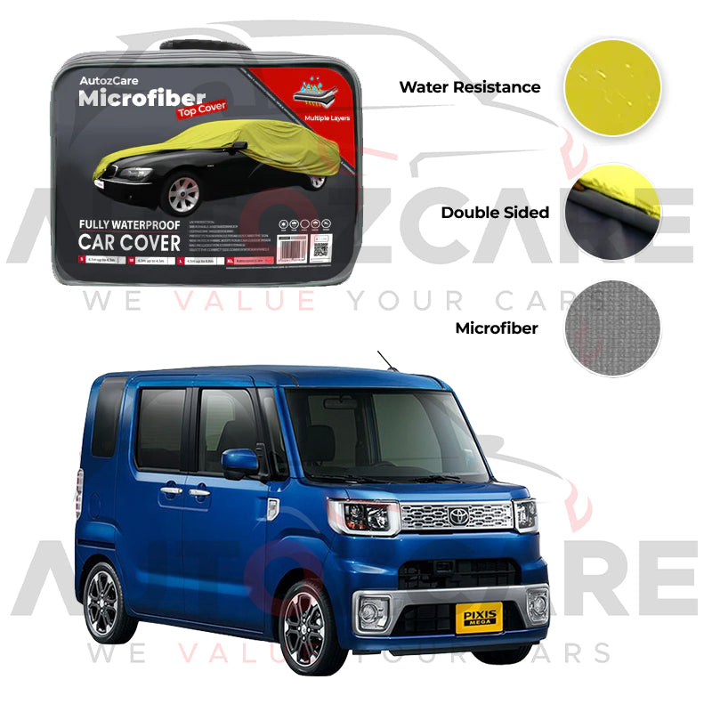 Toyota Pixis Mega Microfiber Car Top Cover - Model 2015-2022