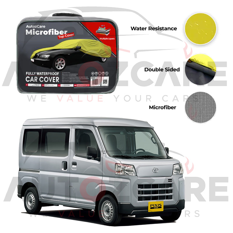 Toyota Pixis Van Microfiber Car Top Cover - Model 2004-2021