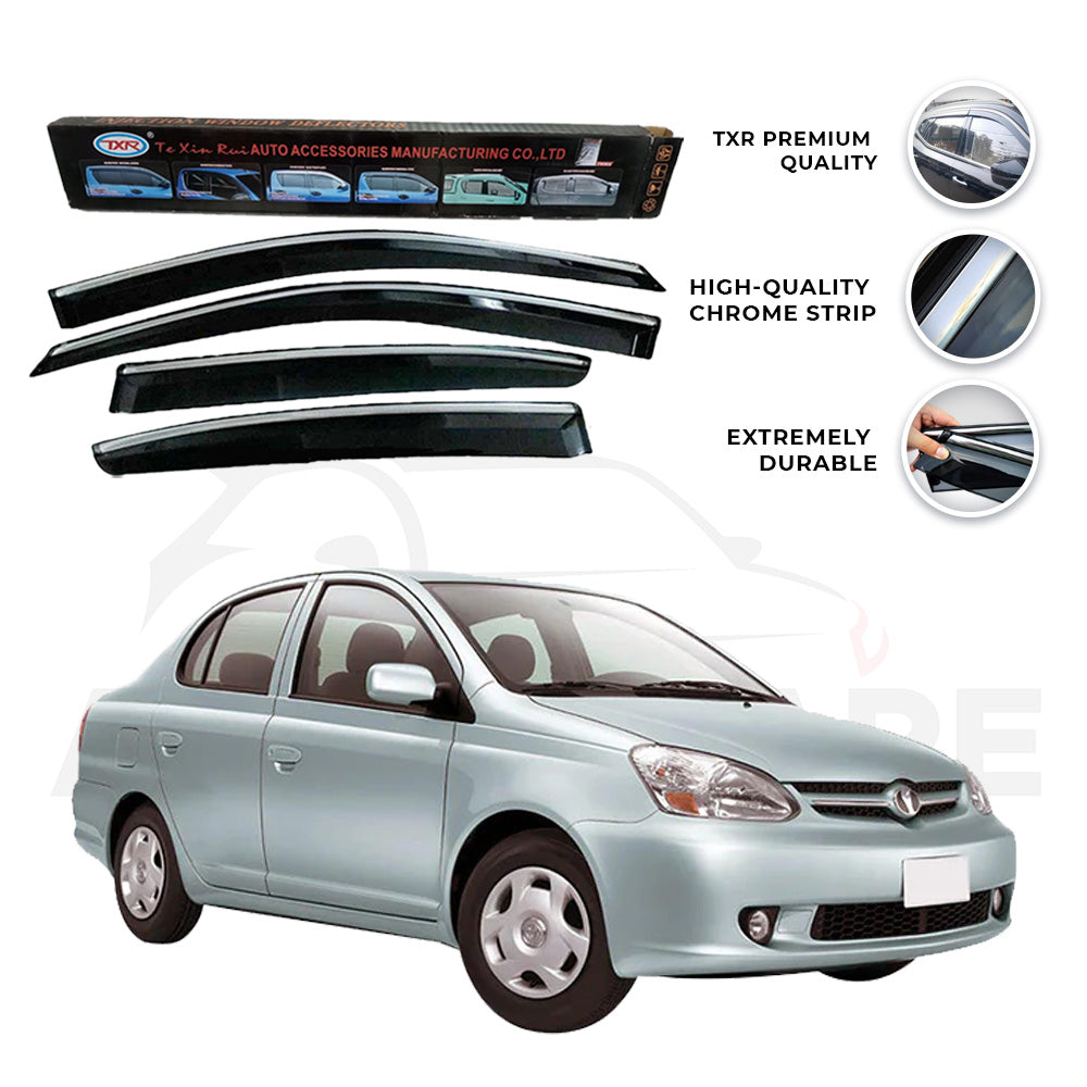 Toyota Platz TXR press sun visor with chrome model 1999-2005 - AutozCare Pakistan