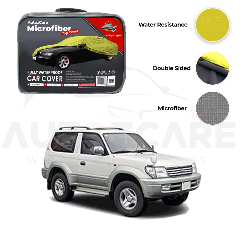 Toyota Prado Microfiber Car Top Cover Model 1996-2002 - AutozCare Pakistan