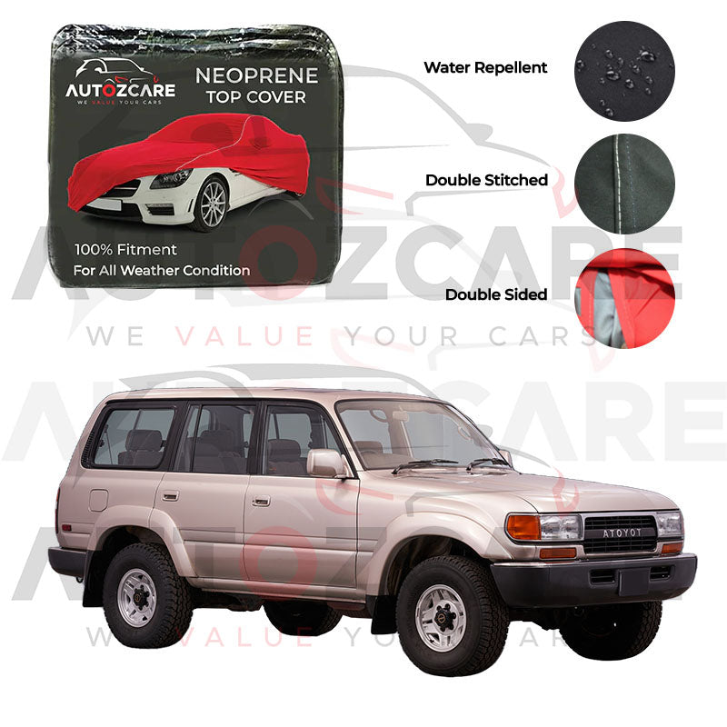Toyota Prado FJ80 Neoprene Top Cover - Model 1990-1998