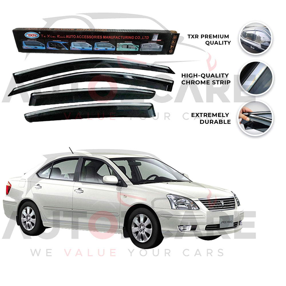 Toyota Premio TXR Air press sun visor with chrome - Model 2001-2007