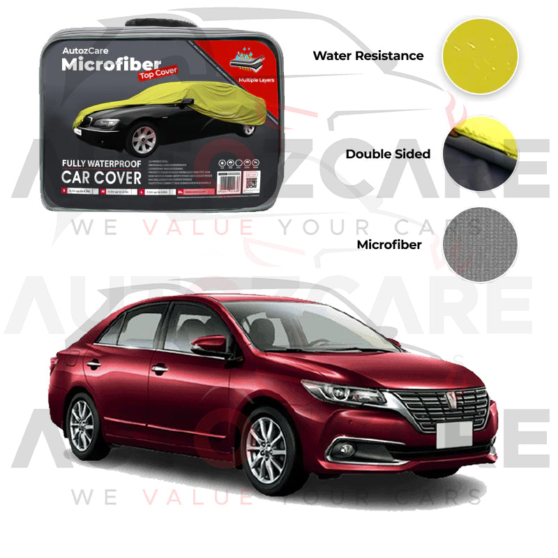 Toyota Premio Microfiber Car Top Cover - Model 2008-2021