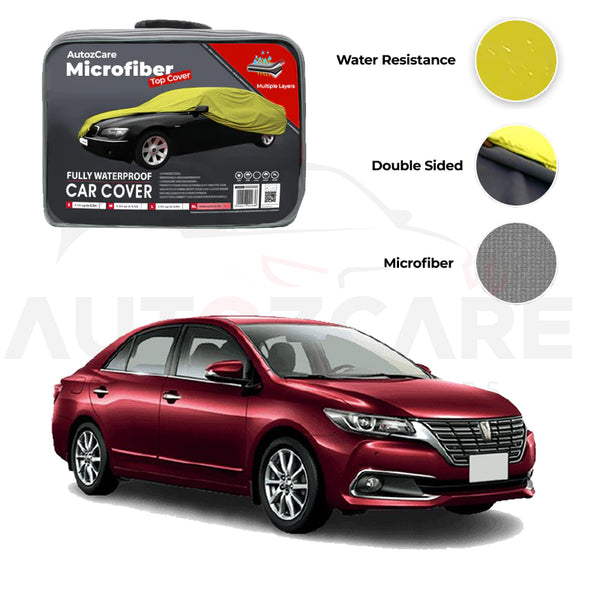 Toyota Premio Microfiber Car Top Cover - Model 2007-2018 - AutozCare Pakistan