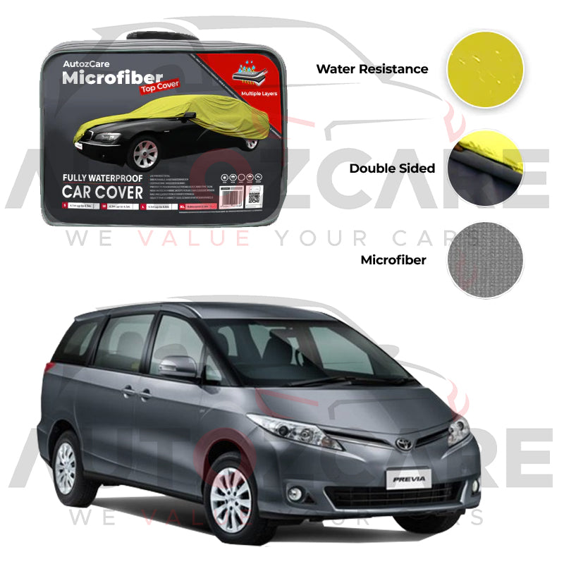 Toyota Previa Microfiber Car Top Cover - Model 2006-2019