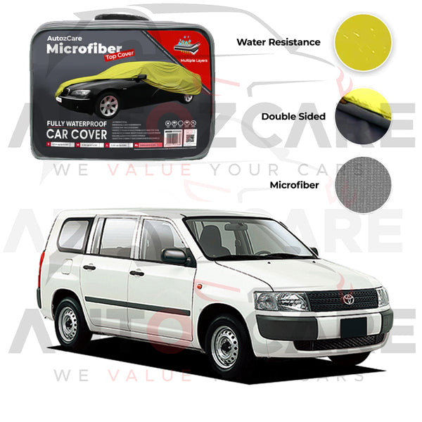 Toyota Probox Microfiber Car Top Cover - Model 2002-2018