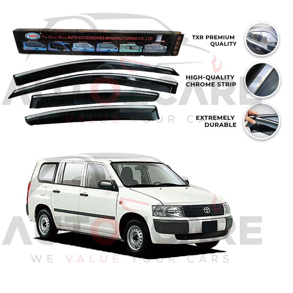 Toyota Probox TXR press sun visor with chrome - Model 2002-2018