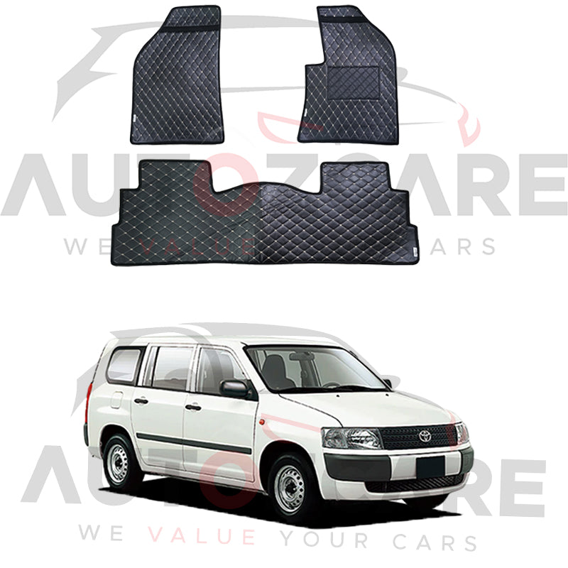 Toyota Probox 7D Floor Mat ( Flat Style ) - Model 2002-2018