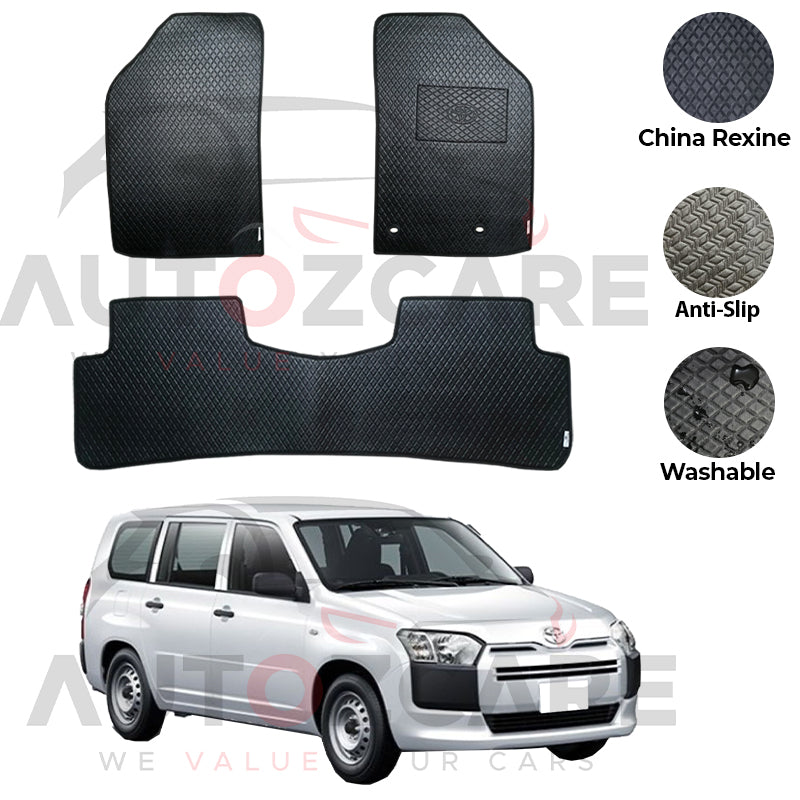 Toyota Probox China Rexine Floor Mat 3PCS - Model 2002-2018