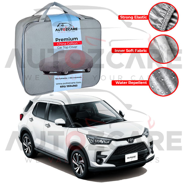 Toyota Raize 2019-2025 | China Cotton Top Cover | Soft Inner Fabric