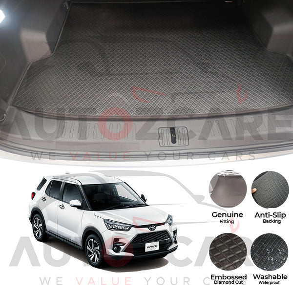 Toyota Raize China Rexine Custom-Size Trunk Mat -  Model 2019-2025