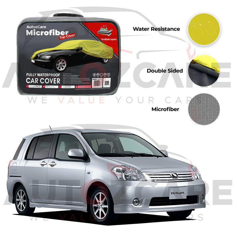 Toyota Raum Microfiber Car Top Cover - Model 2003-2011