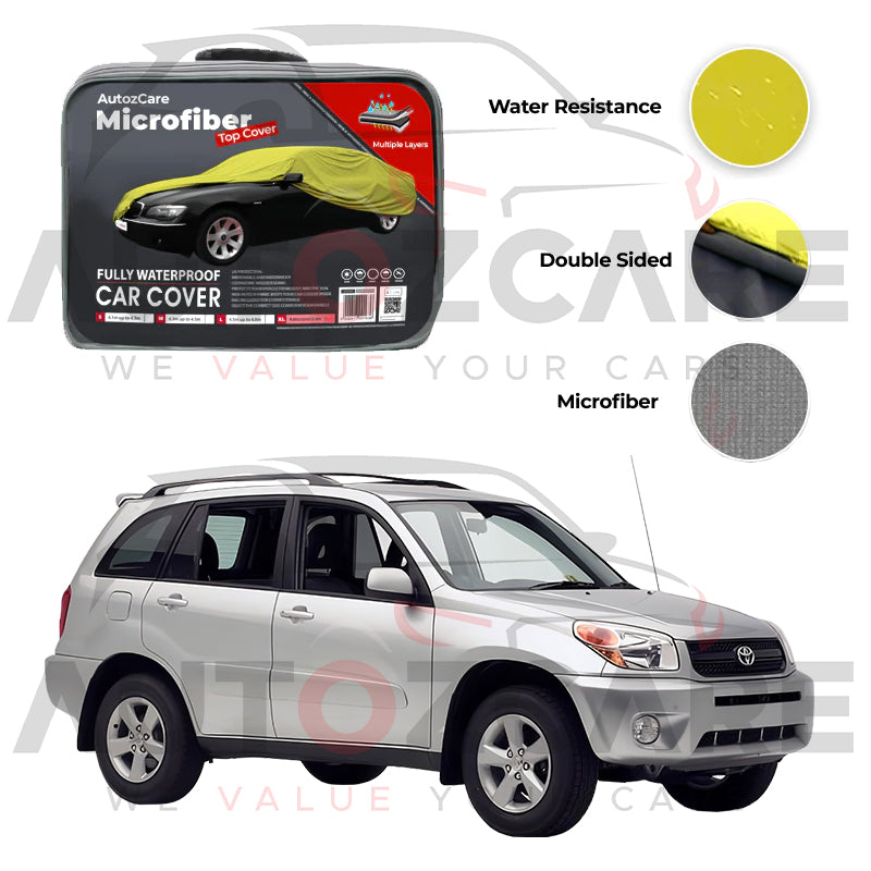 Toyota Rav4 Microfiber Car Top Cover - Model 2000-2005
