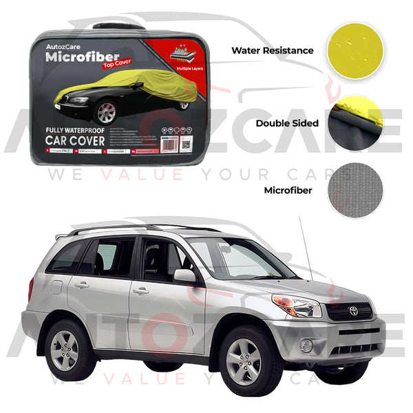 Toyota Rav4 Microfiber Car Top Cover - Model 2000-2005