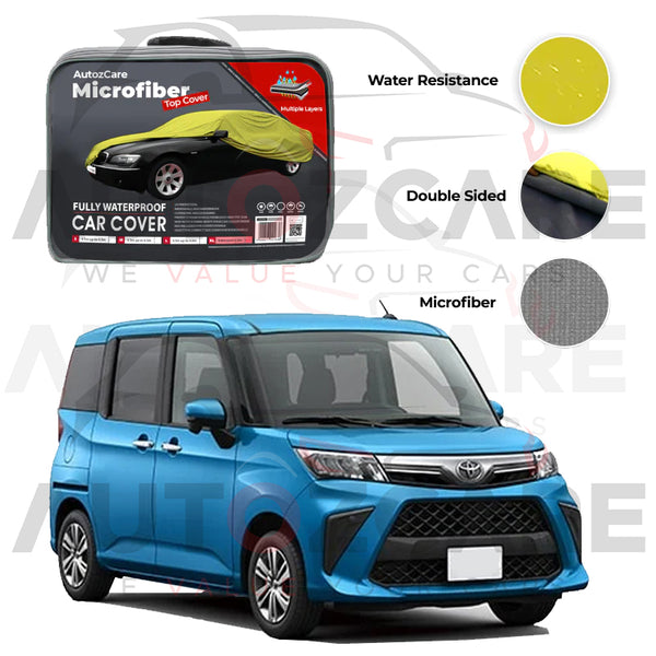 Toyota Roomy Microfiber Car Top Cover - Model 2016-2025