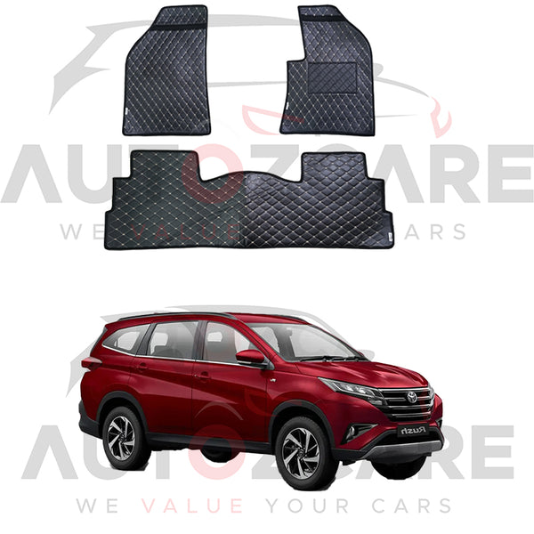 Toyota Rush Hold 7D Floor Mats (Flat Style)