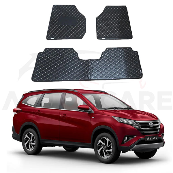 Toyota Rush Hold 7D Floor Mats (Flat Style)