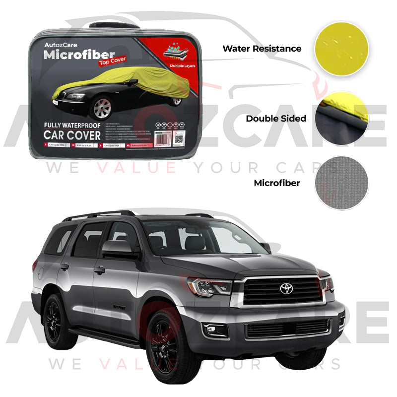 Toyota Sequoia Microfiber Car Top Cover - Model 2008-2022