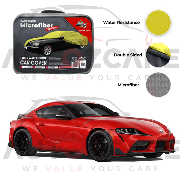 Toyota Supra Microfiber Car Top Cover - Model 2019-2026
