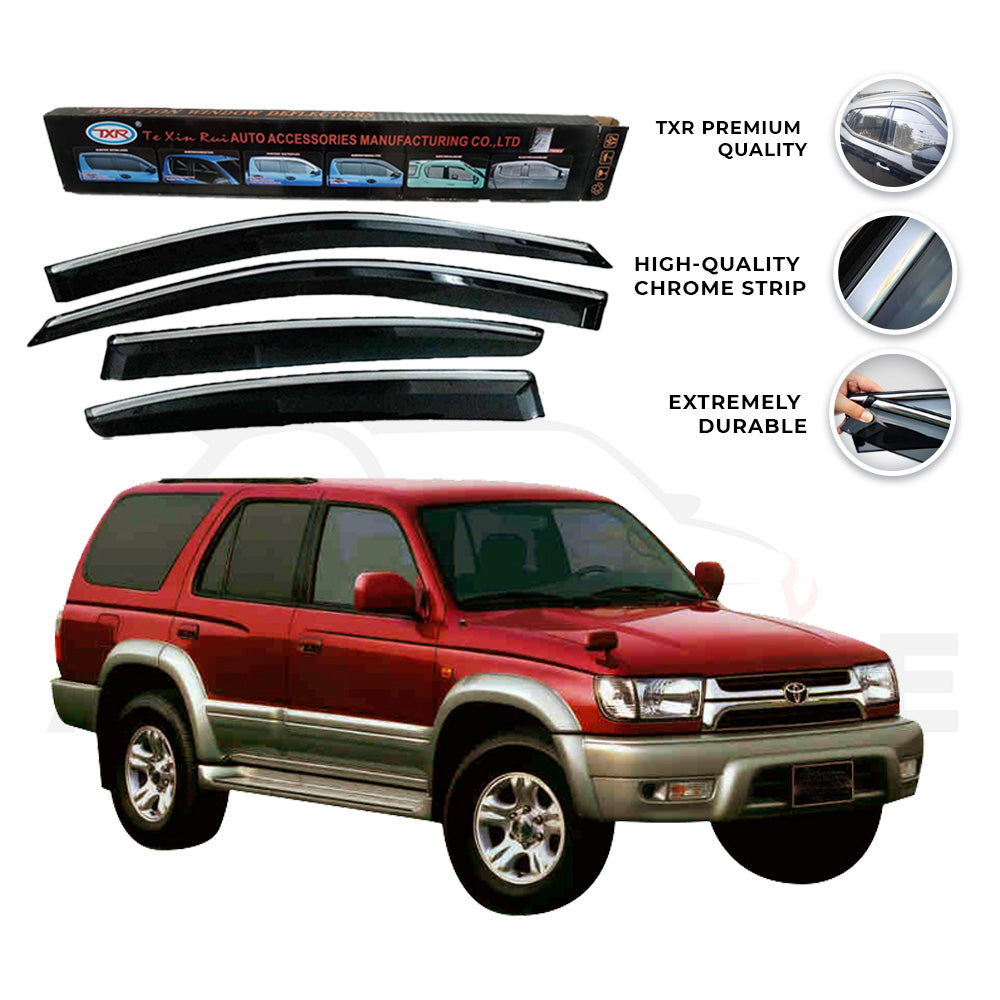 Toyota Surf TXR press sun visor with chrome model 1995-2002 - AutozCare Pakistan