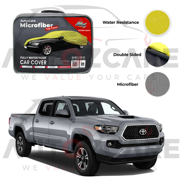 Toyota Tacoma Microfiber Car Top Cover - Model 2015-2023