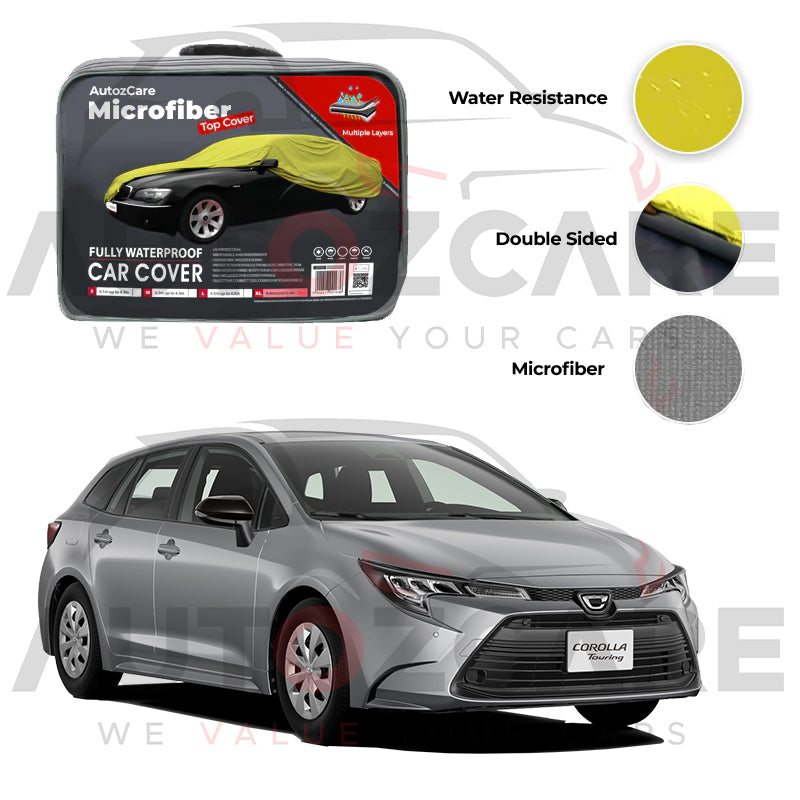 Toyota Touring Microfiber Car Top Cover - Model 2019-2026