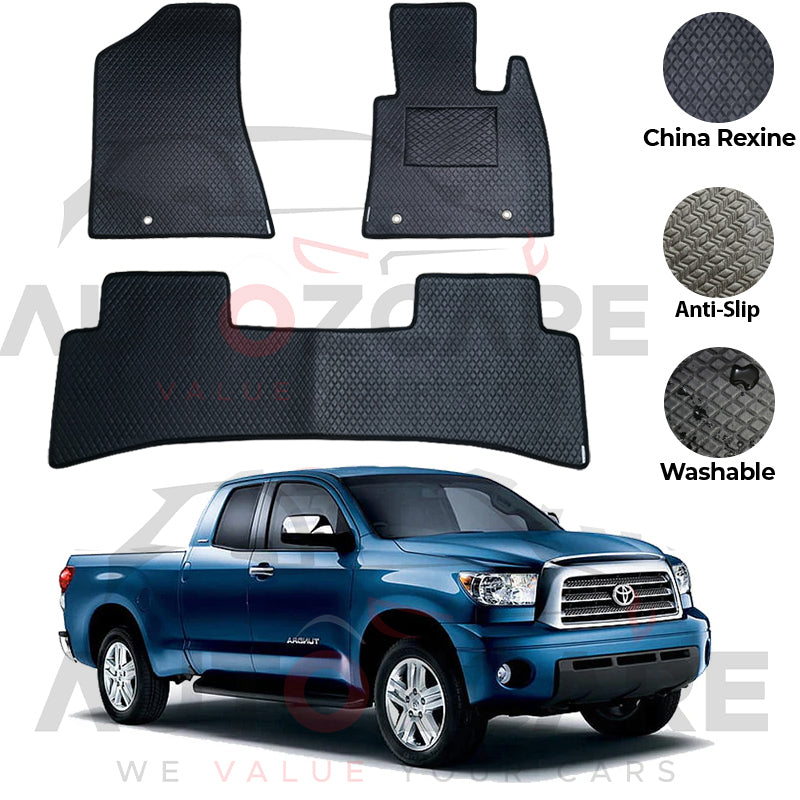 Toyota Tundra China Rexine Floor Mat 3PCS - Model 2007-2013