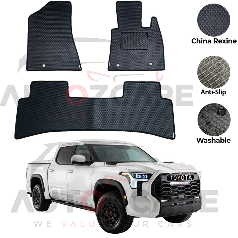 Toyota Tundra China Rexine Floor Mat 5PCS - Model 2022-2025