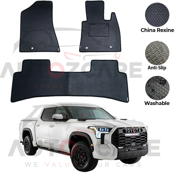 Toyota Tundra China Rexine Floor Mat 5PCS - Model 2022-2025