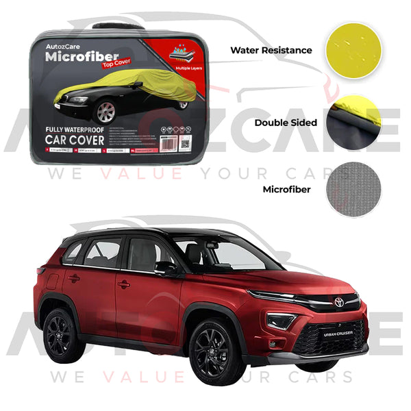 Toyota Urban Cruiser Microfiber Car Top Cover - Model 2020-2026