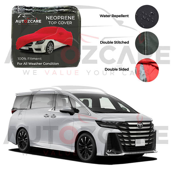 Toyota Vellfire Neoprene Top Cover - Model 2015-2023