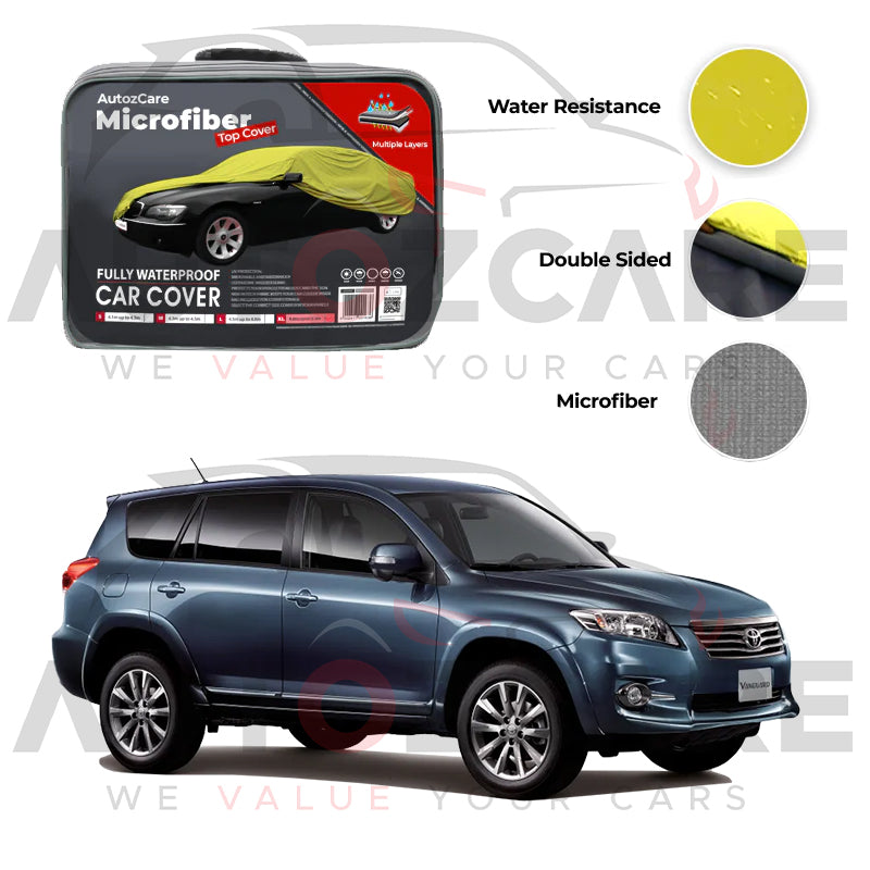Toyota Venguard Microfiber Car Top Cover - Model 2005-2016