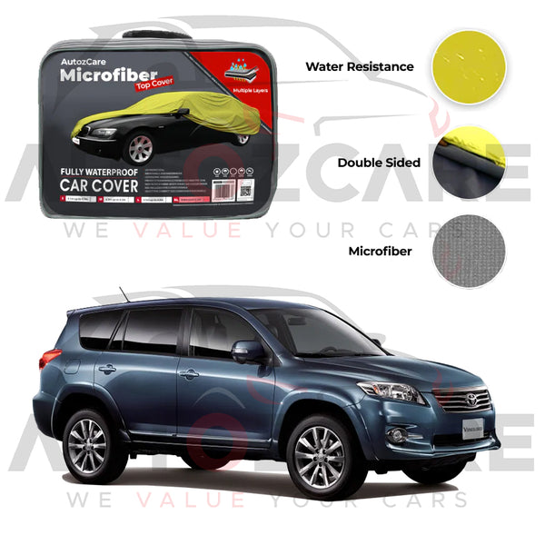 Toyota Venguard Microfiber Car Top Cover - Model 2005-2016