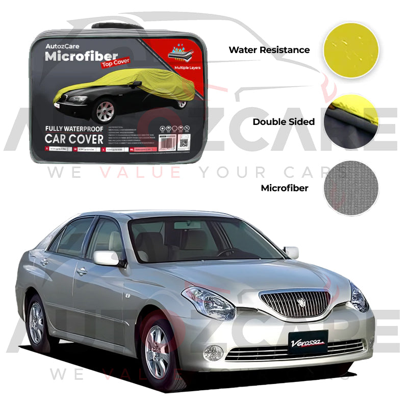 Toyota Verossa Microfiber Car Top Cover - Model 2001-2004