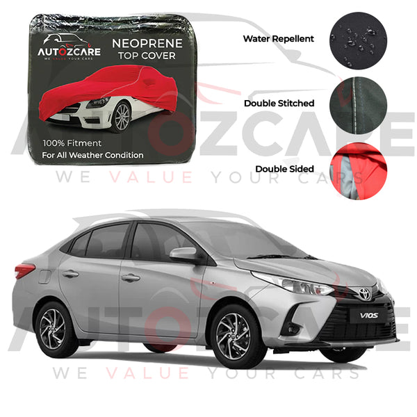 Toyota Vios Neoprene Top Cover - Model 2013-2022