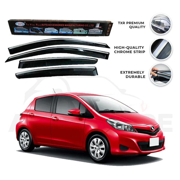 Toyota Vitz TXR Air press sun visor with chrome model 2004-2012 - AutozCare Pakistan