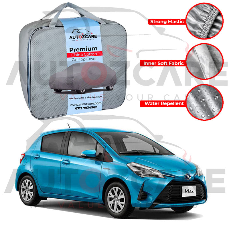 Toyota Vitz 2012-2020 | China Cotton Top Cover | Soft Inner Fabric
