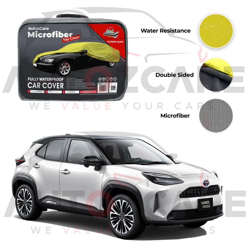 Toyota Yaris Cross Microfiber Car Top Cover - Model 2020-2026