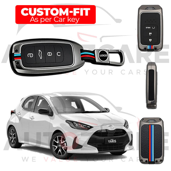 Toyota Yaris Remote Key Cover with Keychain - Model  2019-2025