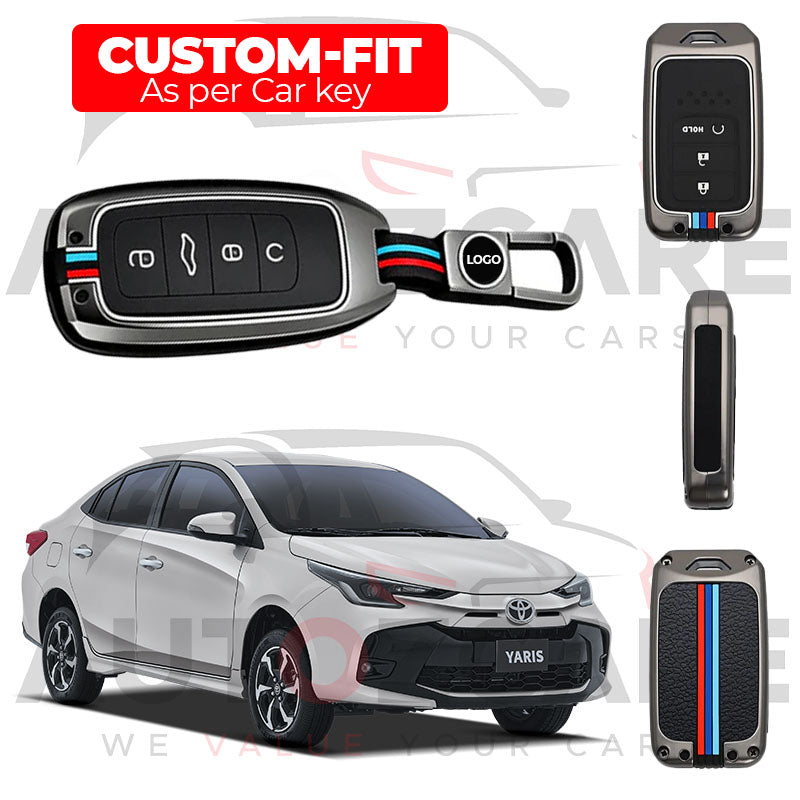 Toyota Yaris Remote Key Cover with Keychain - Model  2020-2025