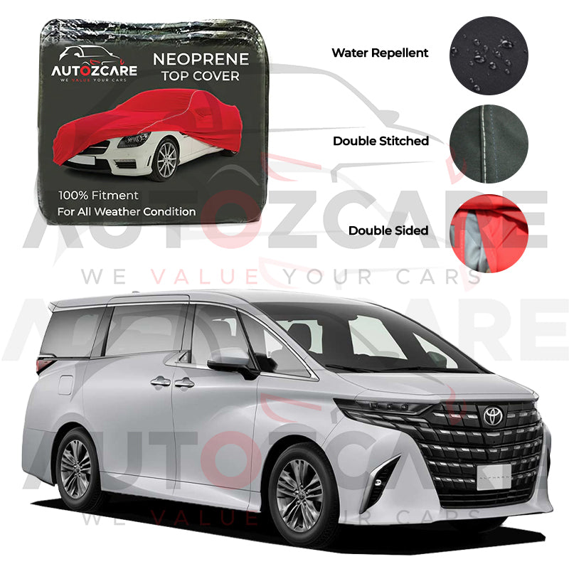 Toyota Alphard Neoprene Top Cover - Model 2015-2025