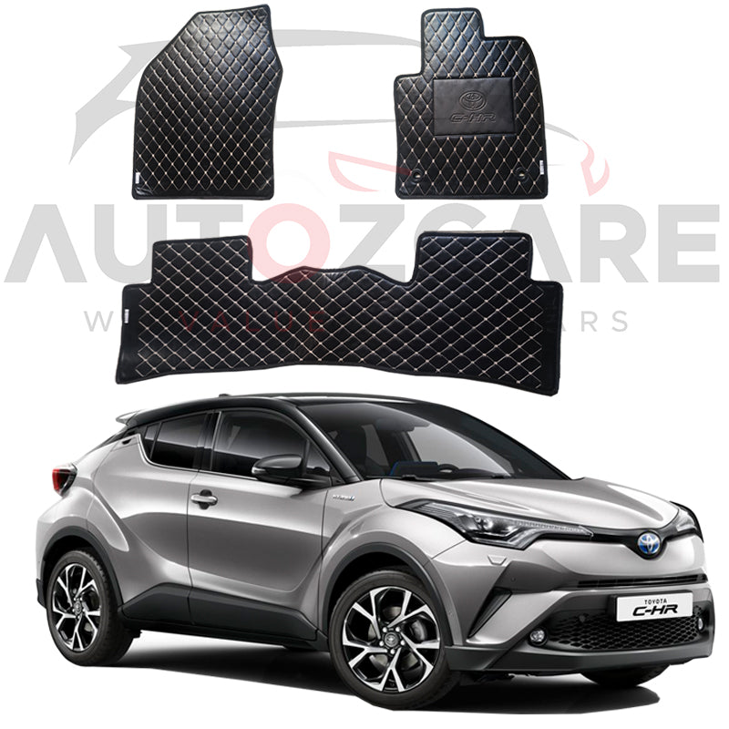 Toyota C-HR 7D Floor Mat ( Flat Style ) - Model 2016-2024