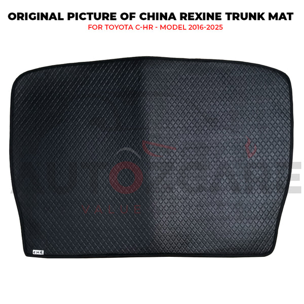 Toyota C-HR China Rexine Custom-Size Trunk Mat - Model 2016-2025