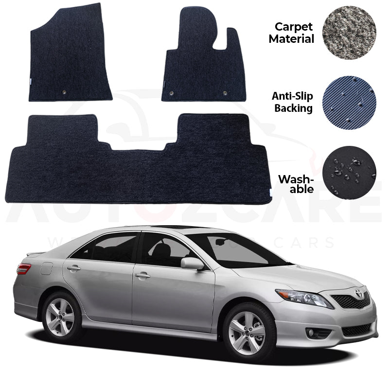 Toyota Camry Genuine Fitting Carpet Floor Mat 3PCS - Model 2006-2011