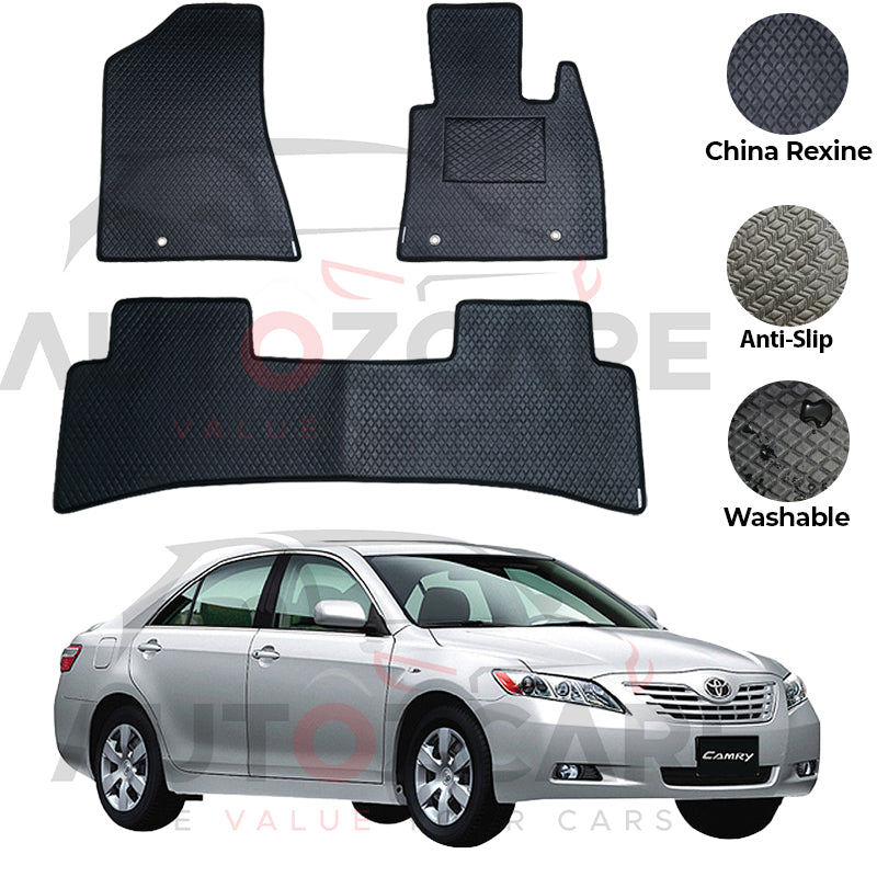 Toyota Camry China Rexine Floor Mat 3PCS - Model 2007-2011