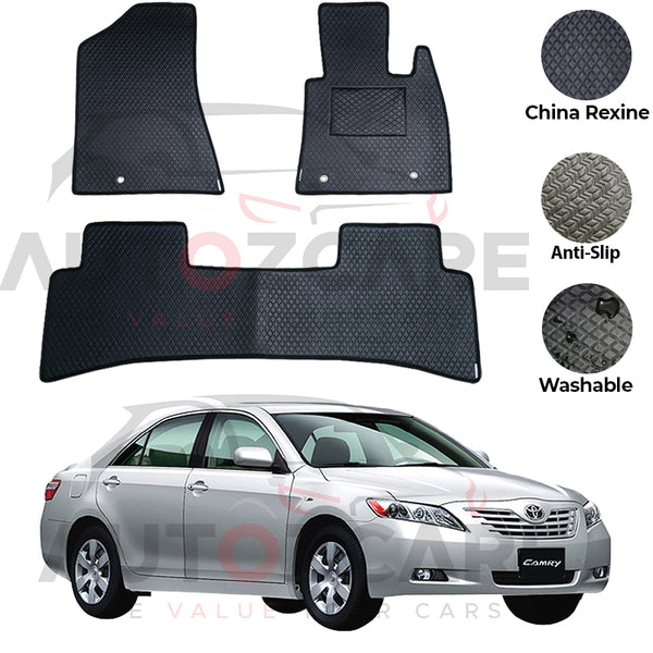 Toyota Camry China Rexine Floor Mat 3PCS - Model 2007-2011