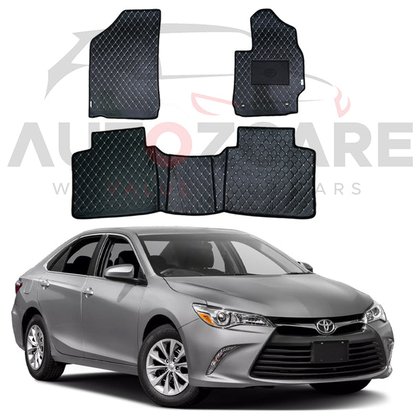 Toyota Camry 7D Floor Mat ( Flat Style ) - Model 2012-2017