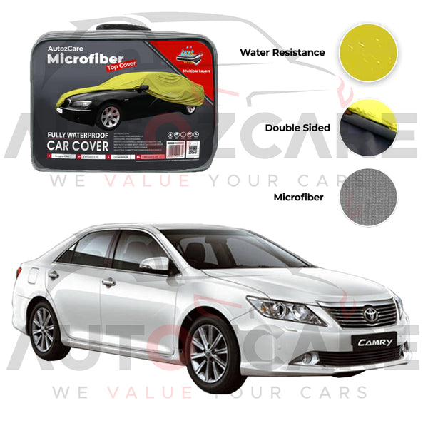 Toyota Camry Microfiber Car Top Cover - Model 2012-2018