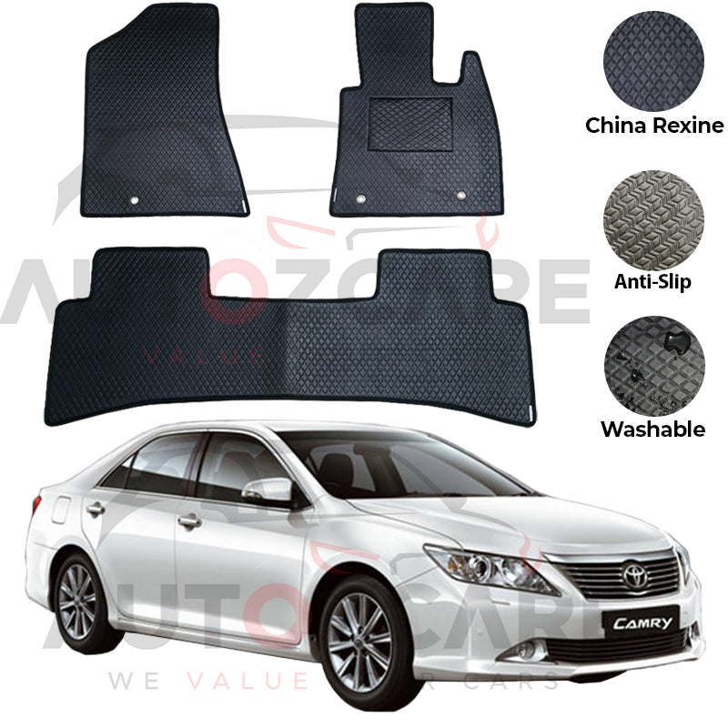Toyota Camry China Rexine Floor Mat 3PCS - Model 2012-2018