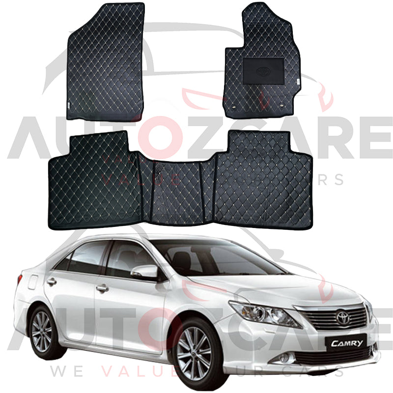 Toyota Camry 7D Floor Mat ( Flat Style ) 3PCS - Model 2012-2018